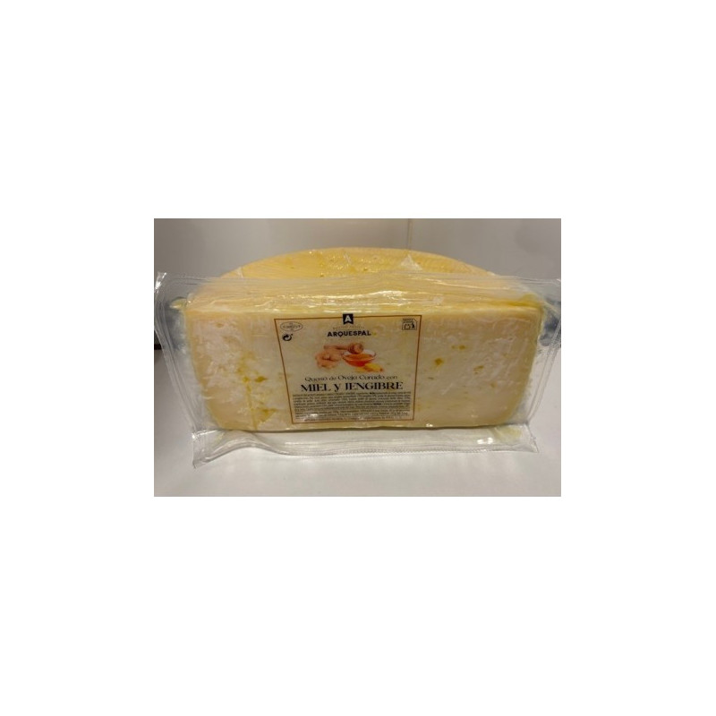 QUESO PURO DE OVEJA CON MIEL Y JENGIBRE CUÑA 800GR