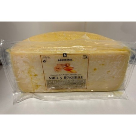 QUESO PURO DE OVEJA CON MIEL Y JENGIBRE CUÑA 800GR