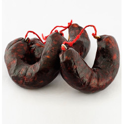 MORCILLA IBERICA NEGRA CURADA