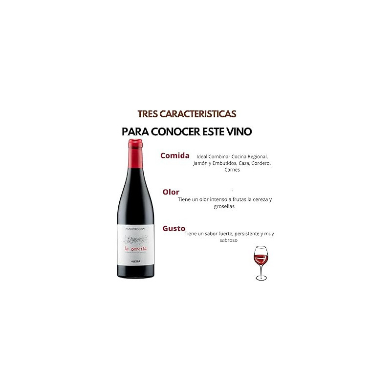 VINO TINTO PALACIO QUEMADO ZARCITA